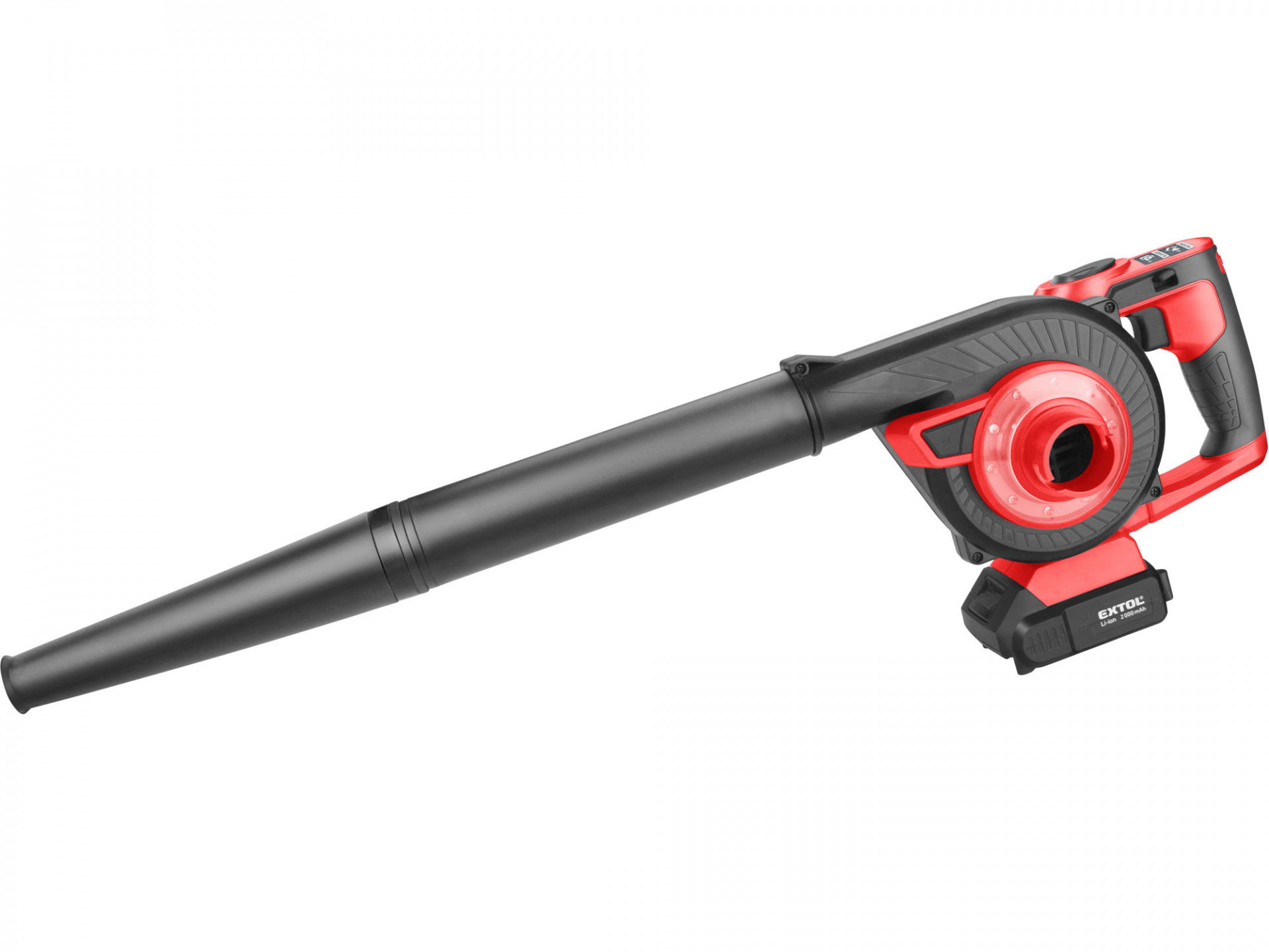 Extol 8891876 akkumulátoros lombszívó-fúvó (1 x 2.0 Ah Li-ion akkuval) termék fő termékképe