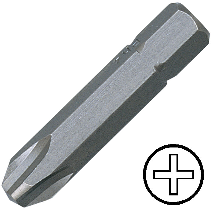 KENNEDY No.4 kereszthornyos csavarhúzó bit 5/16" hatszög illesztéssel, 38 mm termék fő termékképe