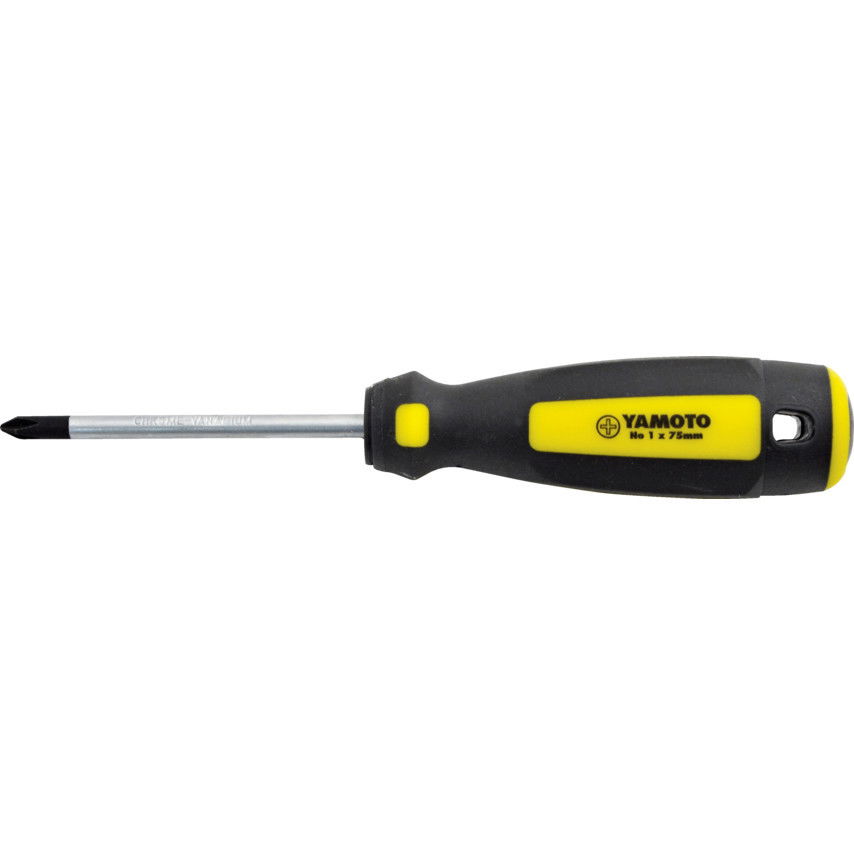 YAMOTO No.1 x 100 mm kereszthornyú Tri-Line csavarhúzó termék fő termékképe