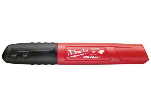 Milwaukee INKZALL™ jelölő filc, 1-4.8 mm vágott hegy, fekete termék fő termékképe