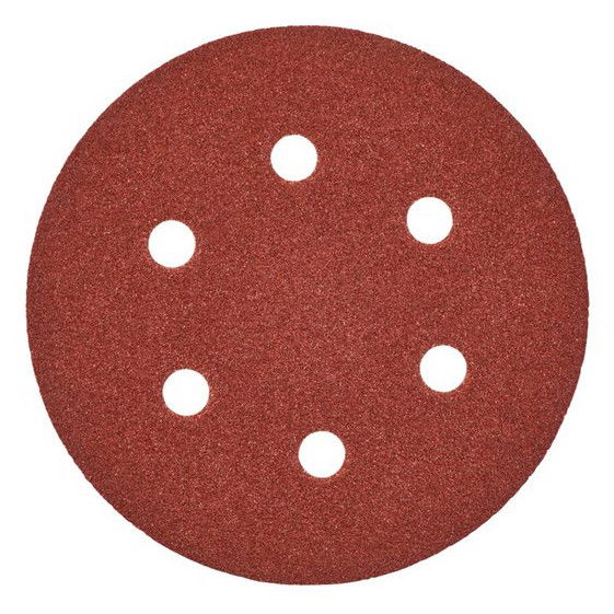 Milwaukee Tépőzáras csiszolólap, Ø 150 mm, 6 lyukú, 80-as finomság, 25 db/csomag termék fő termékképe