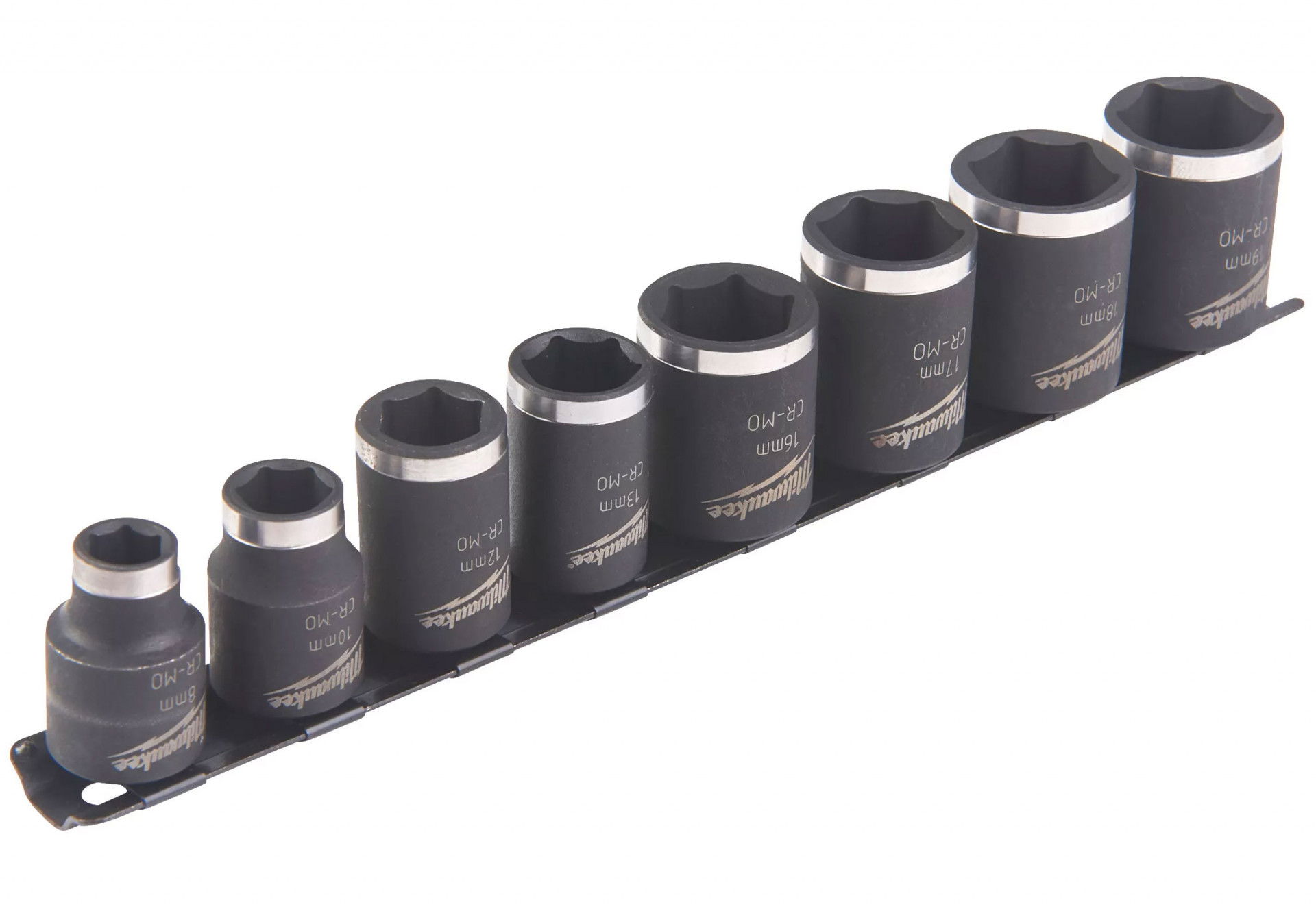 Milwaukee Shockwave Impact Duty™ 3/8"-os gépi dugókulcs készlet, rövid, 6-lapú, 8 darabos termék fő termékképe