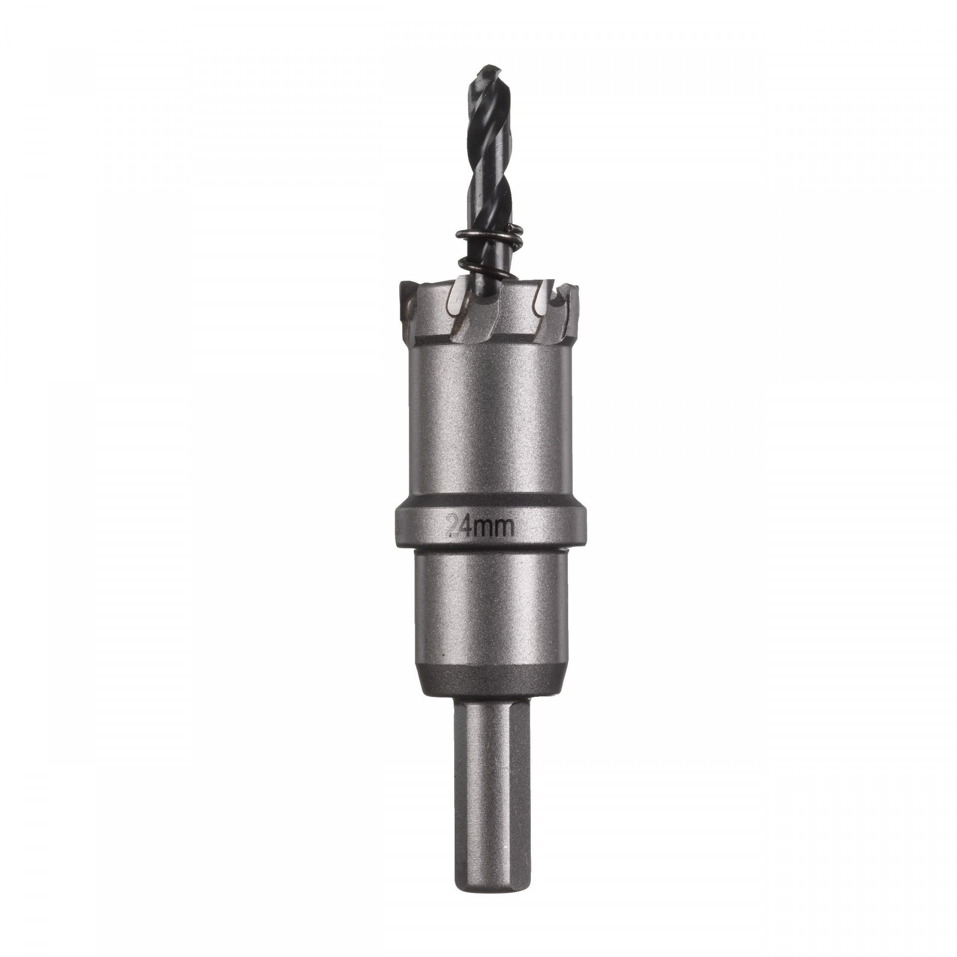 Milwaukee TCT rozsdamentes acél lyukfűrész, 10 mm-es 3-oldalú befogás, Ø24 mm termék fő termékképe