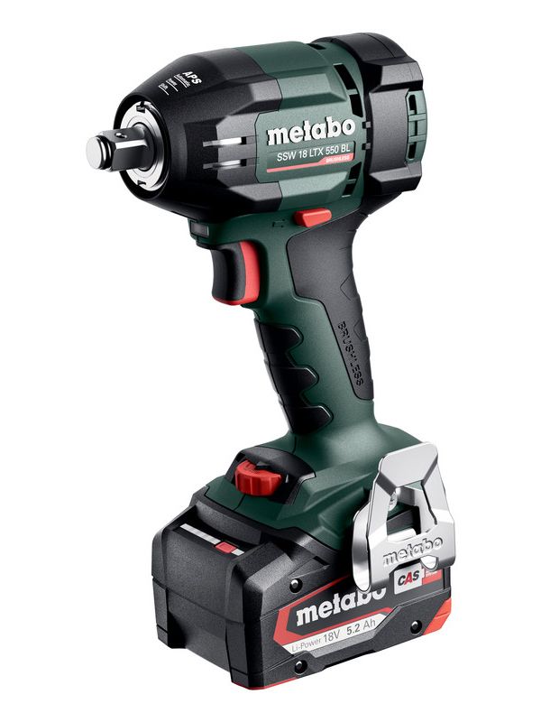 METABO SSW 18 LTX 550 BL akkumulátoros ütvecsavarozó (2 x 5.2 Ah Li-Power akkuval, metaBOX kofferben) termék fő termékképe