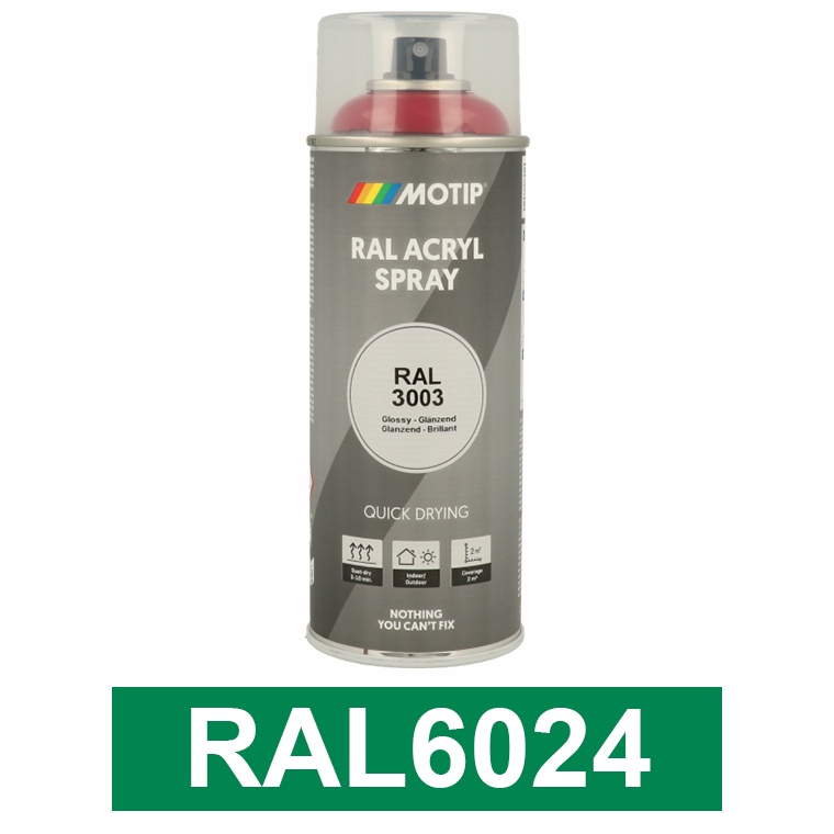 Motip Ipari festék spray, RAL6024, 400 ml termék fő termékképe