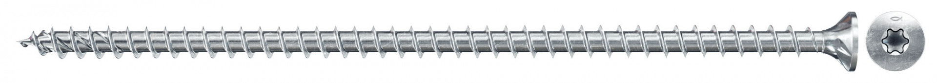 Fischer FPF II CTF 10.0 x 280 BC 50 süllyesztett fejű, kékre horganyzott, végigmenetes szerkezetépítő csavar TX behajtással, 50 db/csomag termék fő termékképe