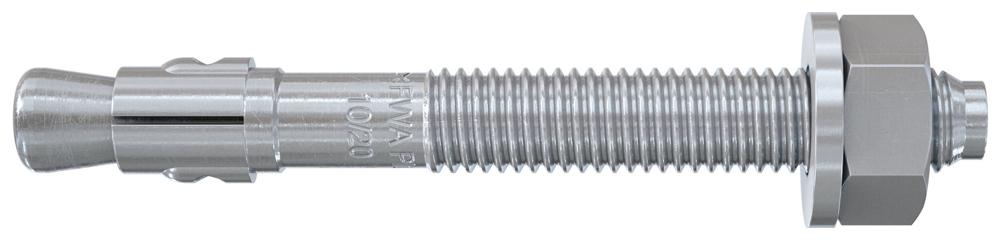 Fischer FWA Plus 16/100 zp horganyzott acél alapcsavar, 10 db/csomag termék fő termékképe