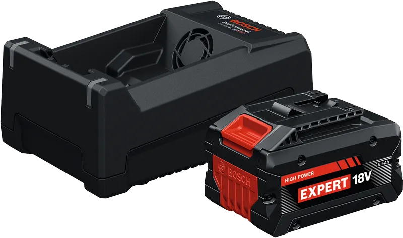 Bosch EXBA18V-55 Li-ion akkumulátor + GAL 12V/18V-80 gyorstöltő termék fő termékképe